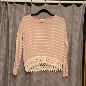 Crop top long sleeve